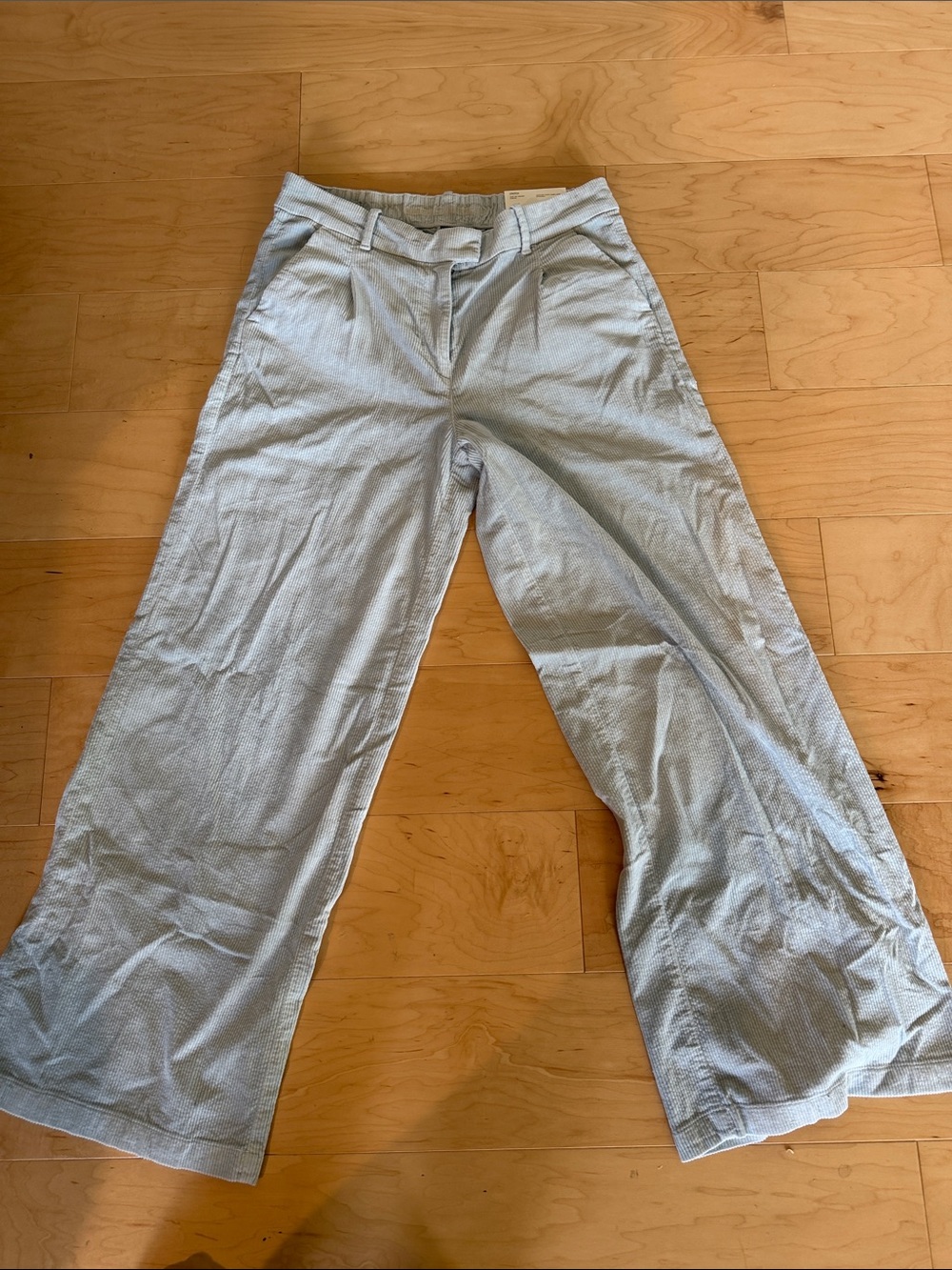 American Eagle Light Blue Wide Leg Pants